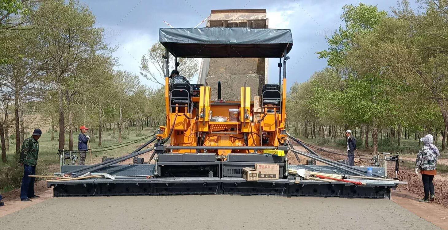 What Are The Advantages Of Asphalt Paver Machine?: Aimix Group Machines